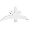 Ekena Millwork Davenport Architectural Grade PVC Gable Bracket, 72"W x 24"H x 2"D x 6"F, 8/12 Pitch GBP072X24X0206DAV00 - alternate 1